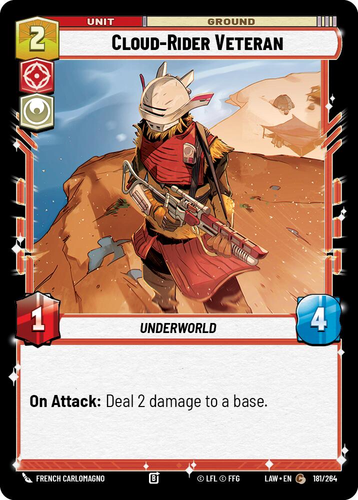 Cloud-Rider Veteran (181/264) (181/264) [A Lawless Time]