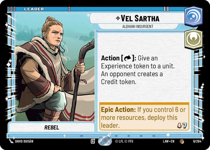 Vel Sartha - Aldhani Insurgent (6/264) (6/264) [A Lawless Time]