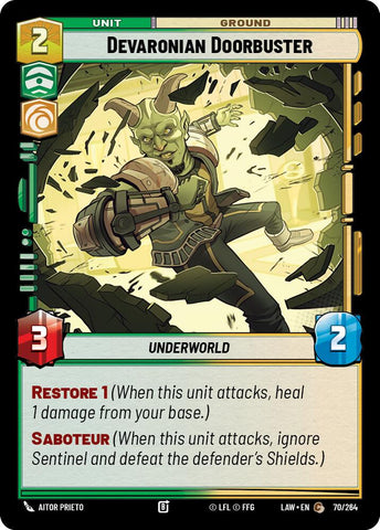 Devaronian Doorbuster (70/264) (70/264) [A Lawless Time]