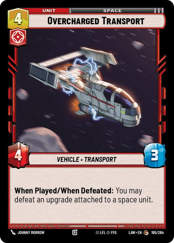 Overcharged Transport (195/264) (195/264) [A Lawless Time]