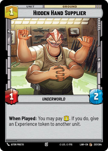 Hidden Hand Supplier (257/264) (257/264) [A Lawless Time]