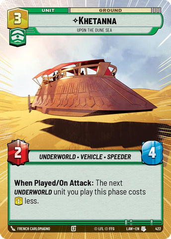 Khetanna - Upon the Dune Sea (422) (Hyperspace) (422) [A Lawless Time]