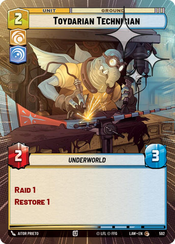 Toydarian Technician (592) (Hyperspace Foil) (592) [A Lawless Time]
