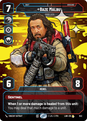 Baze Malbus - Good Luck (Prestige Foil) (843) (843) [A Lawless Time]