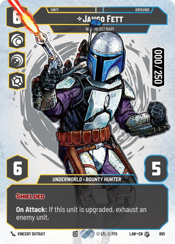 Jango Fett - Wily Mercenary (Serialized) (895) (895) [A Lawless Time]