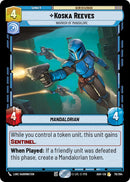 Koska Reeves - Warrior of Mandalore (79/264) (79/264) [Ashes of the Empire]