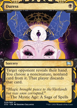 Duress (Foil Etched) [Strixhaven: Mystical Archive]