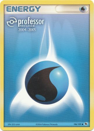 Water Energy (106/109) (2004 2005) [Professor Program Promos]