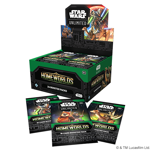 Star Wars: Unlimited Homeworlds Booster Box