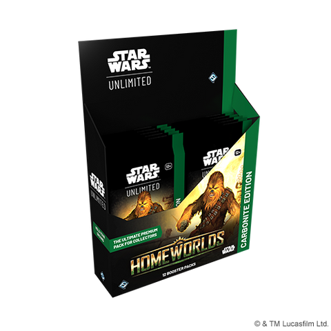Star Wars: Unlimited Homeworlds Carbonite Edition Booster Packs