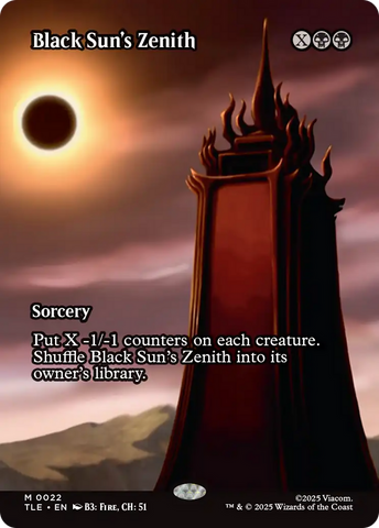 Black Sun's Zenith (Borderless) [Avatar: The Last Airbender: Eternal-Legal]