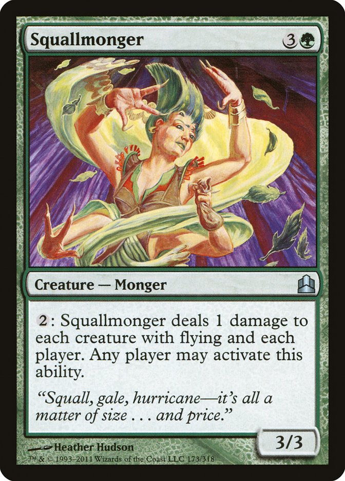 Squallmonger [Commander 2011]