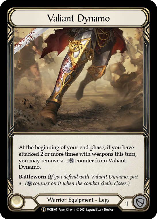 Valiant Dynamo [U-MON107-RF] Unlimited Rainbow Foil