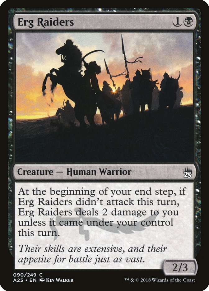 Erg Raiders [Masters 25]