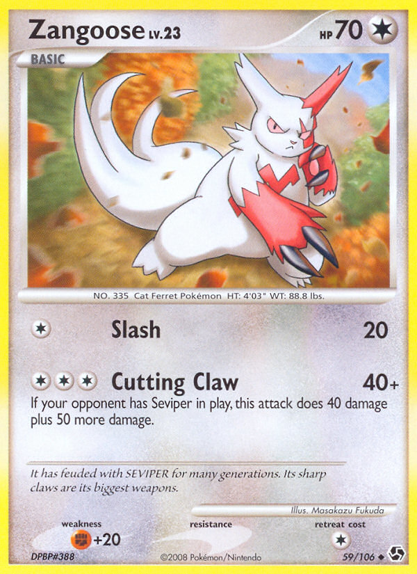 Zangoose (59/106) [Diamond & Pearl: Great Encounters]