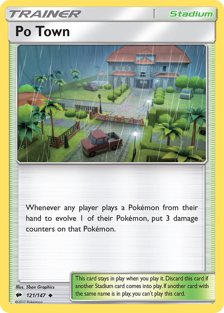 Po Town (121/147) [Sun & Moon: Burning Shadows]