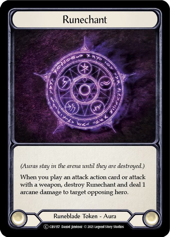 Runechant [U-CRU157-RF] Unlimited Rainbow Foil