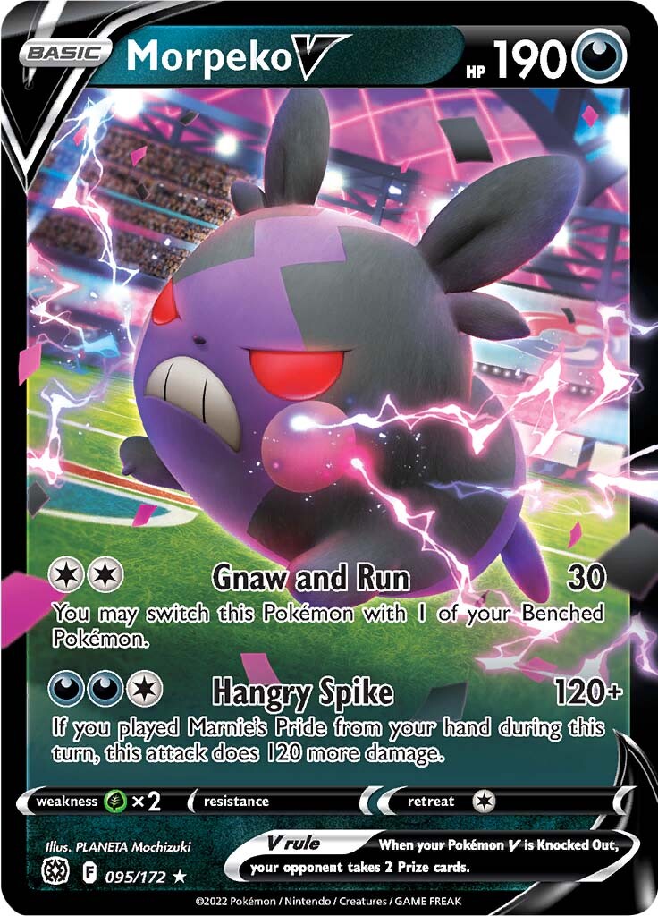 Morpeko V (095/172) [Sword & Shield: Brilliant Stars]