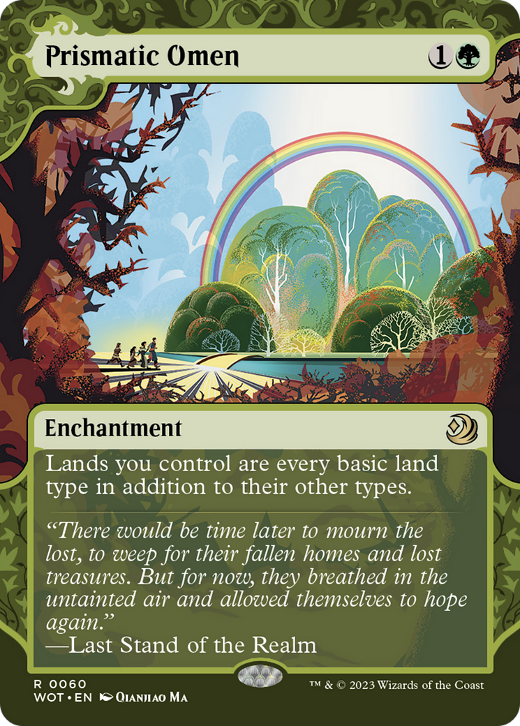 Prismatic Omen [Wilds of Eldraine: Enchanting Tales]