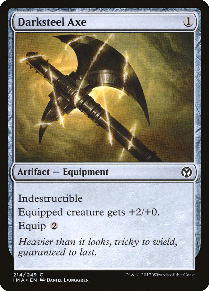 Darksteel Axe [Iconic Masters]