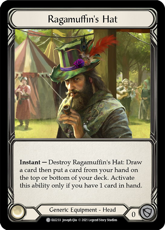 Ragamuffin's Hat [ELE233] (Tales of Aria)  1st Edition Cold Foil