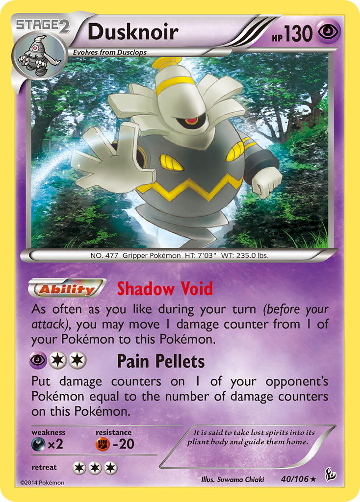 Dusknoir (40/106) [XY: Flashfire]