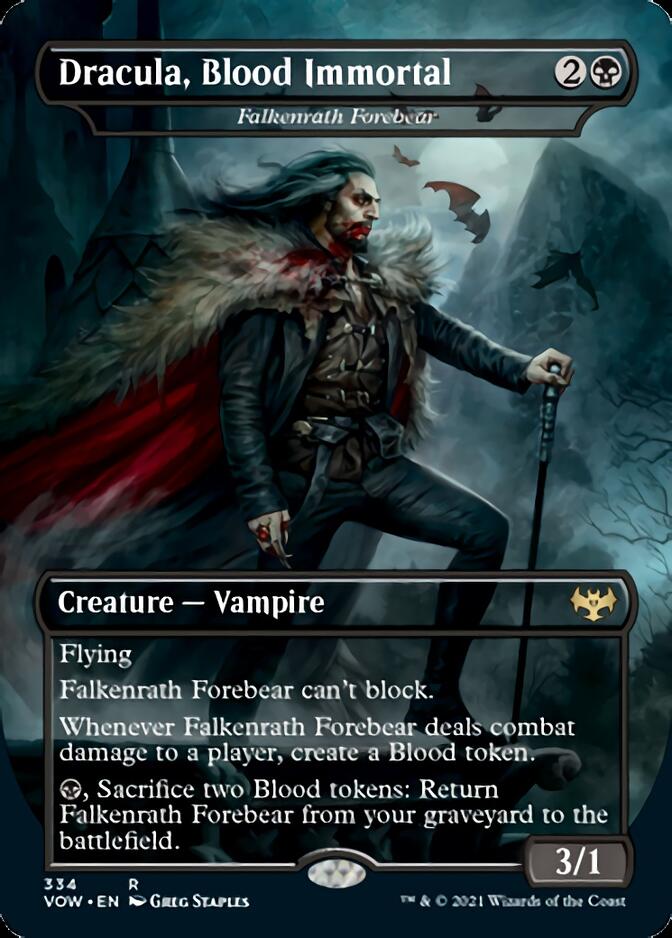 Falkenrath Forebear - Dracula, Blood Immortal [Innistrad: Crimson Vow]