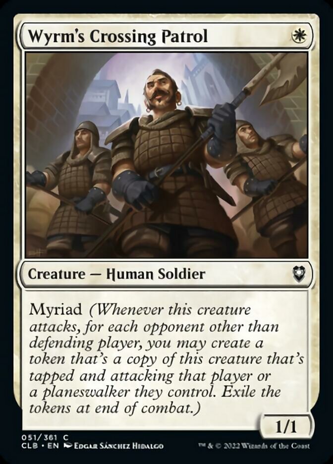 Wyrm's Crossing Patrol [Commander Legends: Battle for Baldur's Gate]