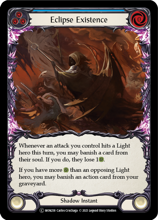 Eclipse Existence [U-MON218-RF] Unlimited Rainbow Foil