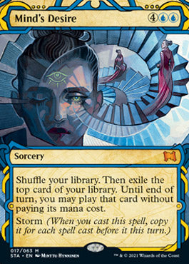 Mind's Desire (Foil Etched) [Strixhaven: School of Mages Mystical Archive]