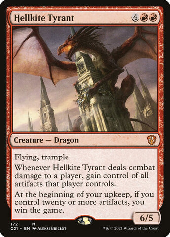 Hellkite Tyrant [Commander 2021]